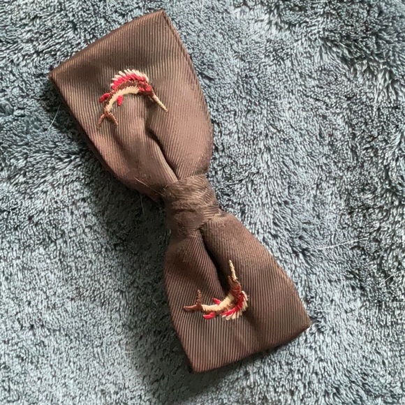 ‼️Lot of 6 Vintage men’s clip in bow ties‼️ - Picture 9 of 12